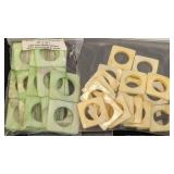 Assorted Mother of Pearl Beads and Pendants Collection