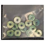 Assorted Mother of Pearl Beads and Pendants Collection