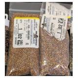 Set of 12 Fire Mountain Gold Plated Seed Bead Packs