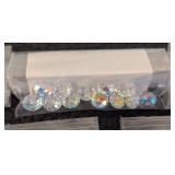 Collection of 30+ Packs Swarovski Crystal Beads Assorted Colors and Sizes