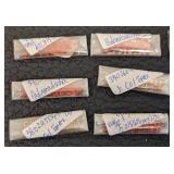 Collection of 30+ Packs Swarovski Crystal Beads Assorted Colors and Sizes