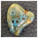 Set of 4 Handmade Ceramic Pendants Assorted Shapes and Designs