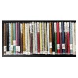 W - Collection of 30 CB Tubes of Glass Beads Assorted Colors