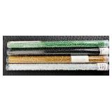 W - Collection of 30 CB Tubes of Glass Beads Assorted Colors