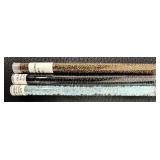 W - Collection of 30 CB Tubes of Glass Beads Assorted Colors