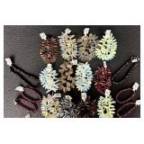 W - Large Lot of Czech Glass Beads Assorted Shapes and Colors