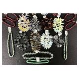 W - Large Lot of Czech Glass Beads Assorted Shapes and Colors