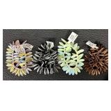 W - Large Lot of Czech Glass Beads Assorted Shapes and Colors