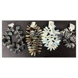 W - Large Lot of Czech Glass Beads Assorted Shapes and Colors