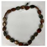 W - Set of Multi-Color Picasso Jasper Beads - Round, Oval, and Square Loose Beads
