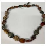 W - Set of Multi-Color Picasso Jasper Beads - Round, Oval, and Square Loose Beads