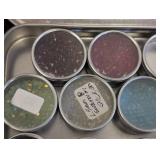 Swarovski Crystal Beads Assortment - 2.5mm to 8mm in Clear Jars & Tins