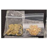 Jewelry Making Clasps, Chains and End Caps - 30+ Packs Included