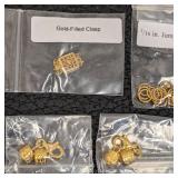 Jewelry Making Clasps, Chains and End Caps - 30+ Packs Included