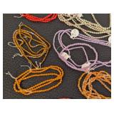 Czech Glass Seed Bead Strands - 25+ Assorted Colors