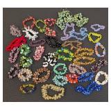 43 Czech Glass Teardrop Bead Strands