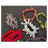 43 Czech Glass Teardrop Bead Strands