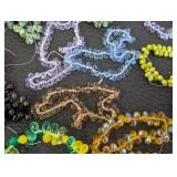 43 Czech Glass Teardrop Bead Strands