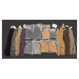 Preciosa Bow Tie Beads - 22 Packs in Assorted Colors for Jewelry Making