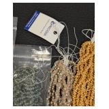 Preciosa Bow Tie Beads - 22 Packs in Assorted Colors for Jewelry Making