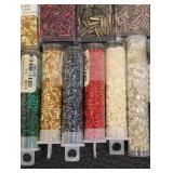 Toho #1 Bugle Beads 3mm Color Mix - 25-Pack Lot