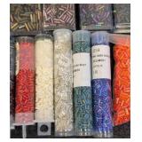 Toho #1 Bugle Beads 3mm Color Mix - 25-Pack Lot