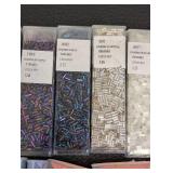 Toho #1 Bugle Beads 3mm Color Mix - 25-Pack Lot