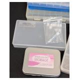 Bead Storage Organizer Boxes With Assorted Beads - Jewelry Making Supplies
