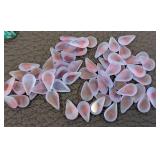 Vintage Glass Jewels Assorted Cabochons & Rhinestones - Mixed Shapes, Largest 0.5 x 1.25 inches