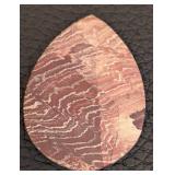 8-Piece Natural Stone Cabochons - Assorted Shapes, Largest 2.5 x 1.75 in