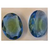 Crystal Cabochons & Beads - Drilled Crystals Assortment (Largest 25mm)