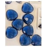 Crystal Cabochons & Beads - Drilled Crystals Assortment (Largest 25mm)