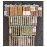 Seed Beads - 50+ Tubes Assorted Metallic Colors Gold AB Bronze