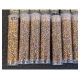 Seed Beads - 50+ Tubes Assorted Metallic Colors Gold AB Bronze
