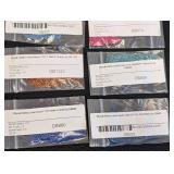 Miyuki Delica Seed Bead 11/0 5g DB105 - 12-Pack Assorted Colors