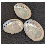 Paua Shell Beads & Pendants - Abalone Jewelry Components, 1.5-inch Round Pendant
