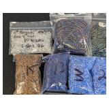 DB502C Hex Beads Lot - 30 Packs + Strands, Assorted Colors (DB501 Included)