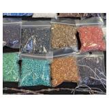 DB502C Hex Beads Lot - 30 Packs + Strands, Assorted Colors (DB501 Included)