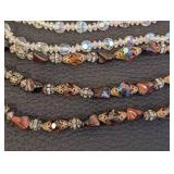 29 Faceted Czech Glass Bead Strands, AB Finish - Multi-Color