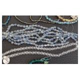 29 Faceted Czech Glass Bead Strands, AB Finish - Multi-Color