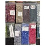 Seed Beads - 33 Tubes - TOHO Treasures - Assorted Colors