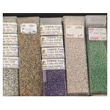 Seed Beads - 33 Tubes - TOHO Treasures - Assorted Colors
