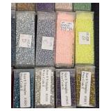 Seed Beads - 33 Tubes - TOHO Treasures - Assorted Colors