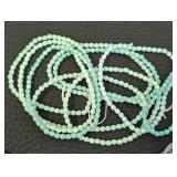 Bead Strands - Lot of 40 Faceted Bead Strands, Assorted Colors