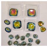 Swarovski Art 4675 Sahara UNF 23mm Crystal - Assorted AB Gems Lot