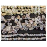 Cultured Pearl Strands - 18-Strand Lot, Baroque Freshwater Pearls