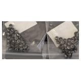 Beads - 34 Packs Assorted Bead Shapes (Loose & Strand) Multi-Color Craft Set