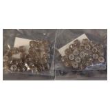 Beads - 34 Packs Assorted Bead Shapes (Loose & Strand) Multi-Color Craft Set