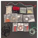 Stone Bead Strands - 23-Strand Lot of Mixed Natural Beads for Jewelry Making
