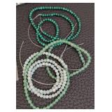 Stone Bead Strands - 23-Strand Lot of Mixed Natural Beads for Jewelry Making